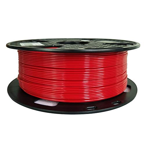 Filamento de impresora 3D Rojo PETG Filamento 1,75 mm 1kg bobina de 2,2 libras