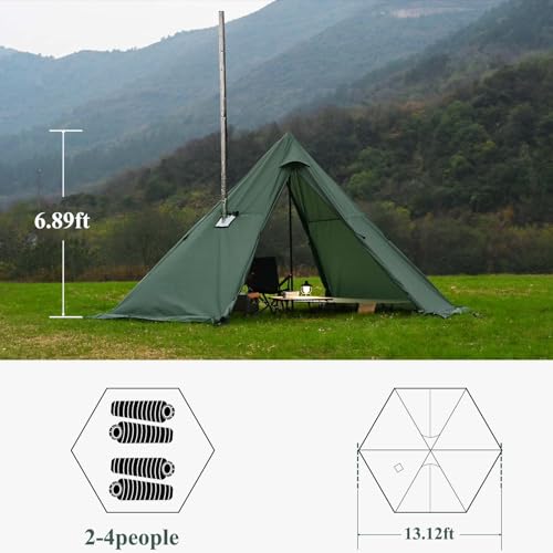 7lb Tipi Hot Tent for Camping