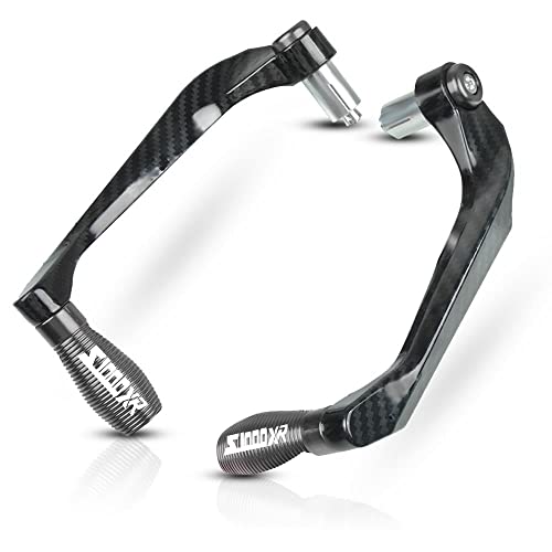 Lenker Handschutz Hebel Hebelschutz, passend for BMW S1000R S1000RR S1000XR 2015–2018, 2019, 2020, 2021, 2022, 2023, Motorrad-Bremskupplungshebel, Lenkerschutz Motorbike Hand Guards (Color : Gray S10