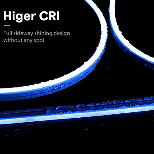 Image of Errol 5 Meter neon Light Strip | Flexible neon Lights for Decoration | Waterproof led Strip Lights | neon Strip Light for Customized Name | Rope Light for Indoor, Outdoor (Blue)