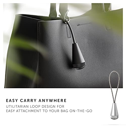 Native Union Cone Cable - Ultra-Strong Stainless Steel Reinforced [Mfi Certified] Lightning To Usb Charging Cable With Magnifying Glass Cap Compatible With Iphone/Ipad (Silver) #TOP5