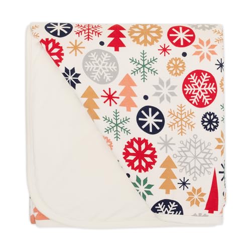 Little Sleepies Holiday Cloud Blanket, 50" x 50", Large, Modern & Merry