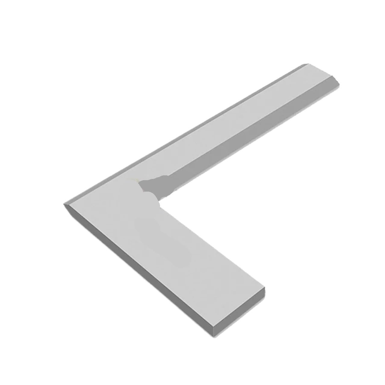 Righello con lama a squadra da 80 * 50 mm, a forma di coltello angolare, a 90 gradi, strumento misurazione a Macchinisti e metalmeccanici
