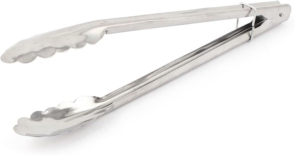 Alicates largos de 29cm for cocina, ensalada, hielo, pastel, pan, comida,