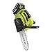 Produktbild RUZMY Akku Kettensäge, Einhand Mini Kettensäge 2.5KG Motorsäge Mit Li-Ion Batteri Ebetriebene Akku Säge Autom Kettenschmierung 6 m/s Sägeleistung, 20V 2,0Ah