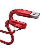 【Langlebiges und stabiles Design】Aus starker Militärfaser, Dieses geflochtene Nylon iPhone Lightning kabel ist das flexibelste und langlebigste mit 10000+ Biegetest. Die Aluminiumschale sorgt dafür, dass das Metallteil nicht leicht bricht. Verzinnte Kupferdraht- und Folienabschirmung garantieren maximale Leitfähigkeit und minimieren Signal und Datenverlust. 18 Monate Garantie und 24 Stunden Kundendienst werden angeboten. Bei Problemen können Sie sich gerne an uns wenden.