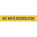 Brady 7147-1, 90315 Self-Sticking Vinyl Pipe Marker, (Pack of 50 Cards)