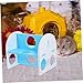 BESPORTBLE PVC Hamster Tunnel Maze Tubes Hideout Toy for Hamsters Chinchillas Gerbils Small Pet Plaything