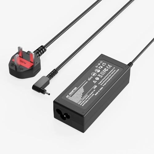 MAXPOR 65W Laptop Charger for Acer Aspire 3 5 A314 A315 A317 A514 A515 A517 A315-34 A315-58 A314-24P A314-22 A515-57 A514-45 A515-56 A515-54G AC Adapter Power Supply UK