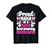 Proud Nana Of A Cheerleader Nana Cheer Nana Grandma T-Shirt