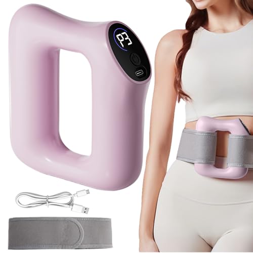 Fettverbrennung Faszienring, Bauchmassagegerät, Multifunktionaler Ganzkörper Faszienring, Faszienmassagegerät Mit Wärmefunktion, Einstellbare Massagemodi, Für Die Ganze Familie