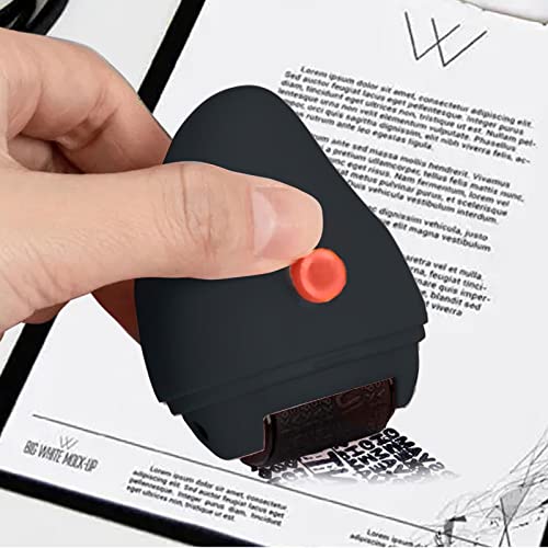 Rolo de carimbo de privacidade,Rolo de vedação de proteção de dados confidenciais de privacidade - C