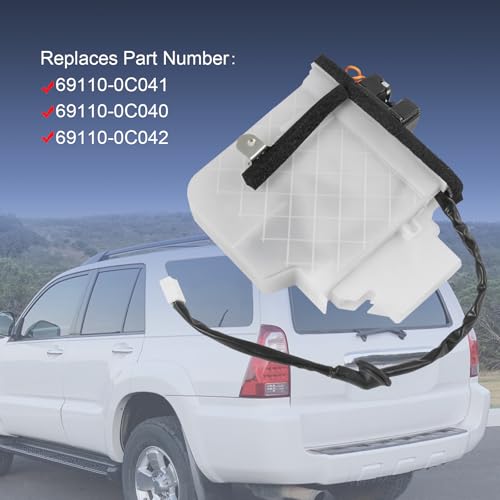 Image of DICMIC Rear Gate Hatch Latch Tailgate Lock Actuator Motor Compatible with 2008-2021 Toyota Sequoia Replace# 69110-0C041, 69110-0C040, 69110-0C042
