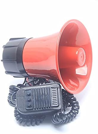 Sound Horn Loudspeaker Super Loud Horn Car Megaphone Speeker Siren Alarm Police Metal Truck Horn Amplifiers