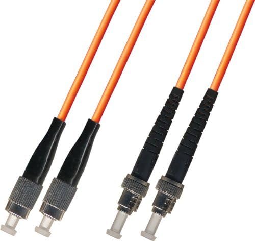 Ultra Spec Cables Fiber Optic Cable (Multimode, Duplex Plug, 62.5/125) 2M