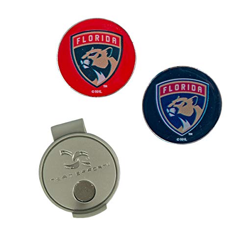 Team Effort NHL Florida Panthers Hat Clip & 2 Ball Markersflorida Panthers Hat Clip & 2 Ball Markers, Multicolor, NA