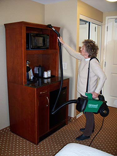 Bissell Biggreen Commercial Bgc3000 Portable Canister Vacuum, Green, Black #TOP4