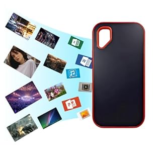 Gwybkq Disque Dur Externe 2To,2.5 Pouces USB 3.1, Portable étanche et Anti-Choc pour PC, Mac, TV, MacBook, Ordinateur Portable, Bureau, Windows