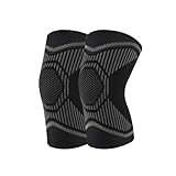 Kinder Sportkniepolster Weiche Knieschützer Atmungsaktive Knieschoner Junge Mädchen Leicht Knieprotektoren kleines Kind Kniebandage Unterstützung für Fußball, Volleyball, Laufen, Radfahren, Tanzen