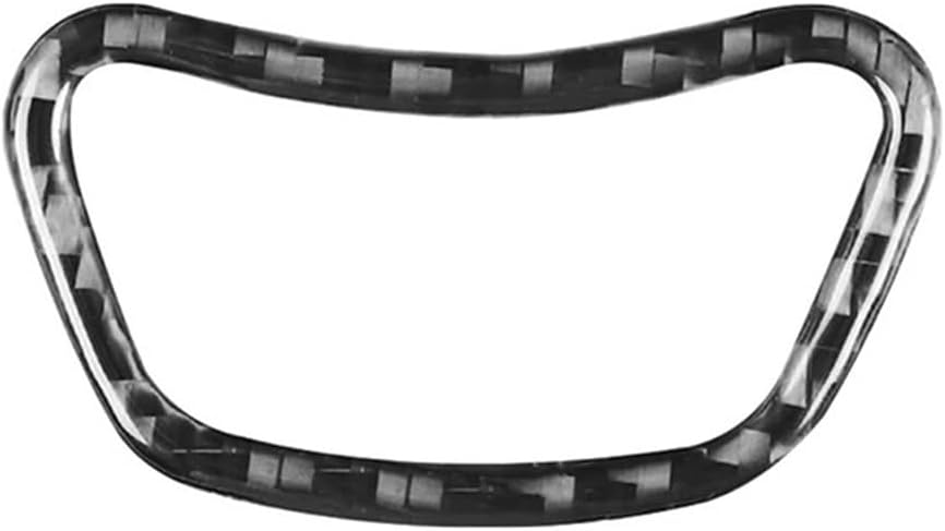 for bmws 5 Series E60 E61 04-10 Center Control MENU Button Frame Carbon Fiber Interior Accessoire(No BMW Color)