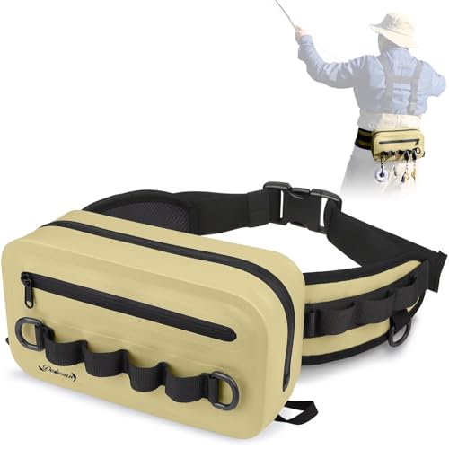 Bolsa de pesca impermeable Dovesun para hombre 3.3L, bolso de pecho con cremallera hermética miniatura 1