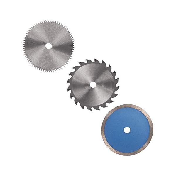 Einhell Mini-Handkreissägen Set TC-CS 860 (450 W, max. 23 mm, Sägeblatt Ø 85 mm, Absaugadapter, Parallelanschlag, 2… – Bild 4