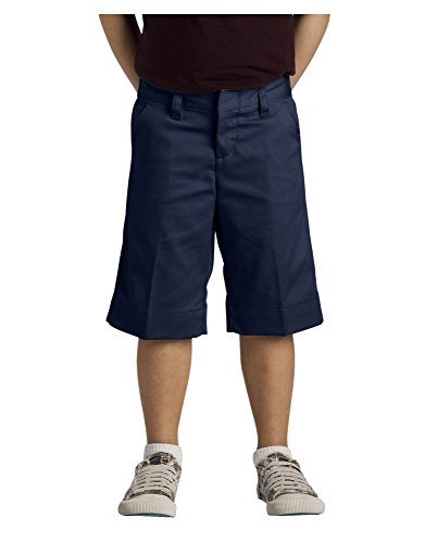 Bermudas Dickies elásticas con tejido de alta flexibilidad para niñas de escuela