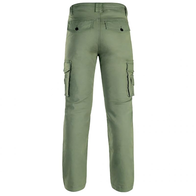 Pantalon de travail cargo homme Kapriol vert multi-poches - 3