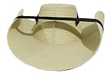 Sombrero mens DE ASTILLA ECONOMICO Talla - M - PULGADAS (7 1/4) - 57 a 58 cm Beig