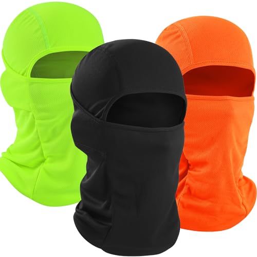 Image of WTACTFUL Summer Balaclava Face Mask Men, UPF50+ Breathable Sun Protection