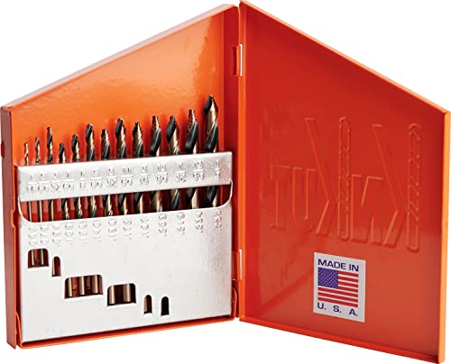 Knkut 13KK10 13 Piece Mechanics Length Step Point Drill Bit Set 1/16 Inch-1/4 Inch cover