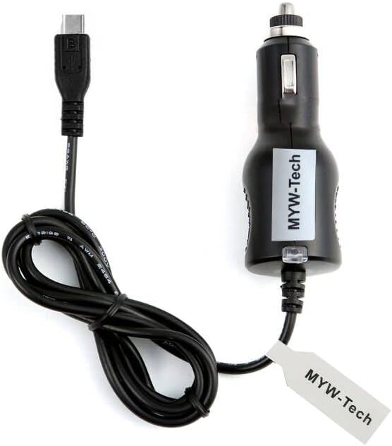 MYW-Tech Car DC Adapter with brand label