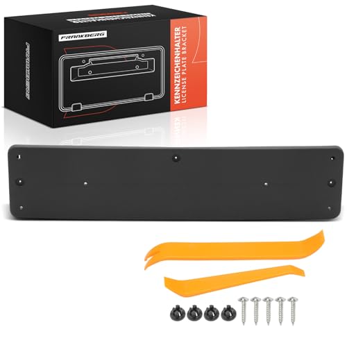 Soporte de matrícula delantera Frankberg con tornillos para W212 E350 E550 10-13