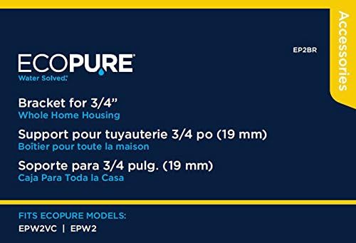 EcoPure EP2BR Whole Home Filtration System Mounting Bracket