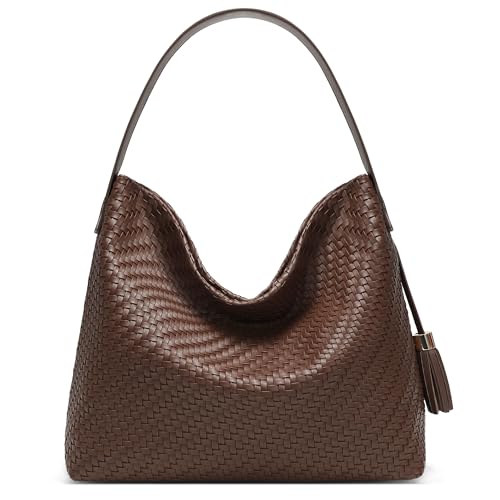 Bolso Tote tejido para mujer con correas ajustables miniatura 1