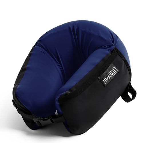 BANALE(バナーレ) OMNI PILLOW オムニピロー 3in1 低反発素材の携帯枕 ネック ピロー NAVY BA-001NV