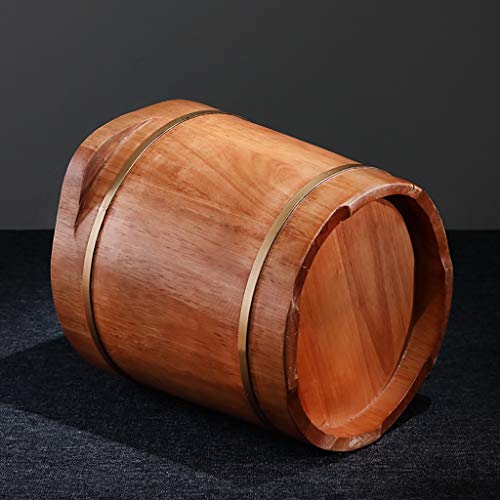 Baño de pies de madera con cubierta 36cm alto miniatura 3