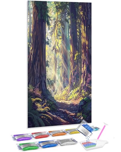 Kit de diamond painting completo Jumpdot de 70x40 cm, el regalo ideal de manualidades