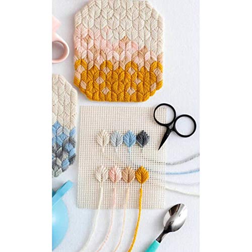 Dynwave 7C29B8B0B40B2681C2F8D711B5DD721C Latch Hook Tool, Silicone Handle Bent Tool 6.7 Inches Latch Hook Crochet Needle thumb #7