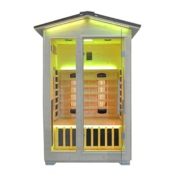 2 person infrared sauna outdoor