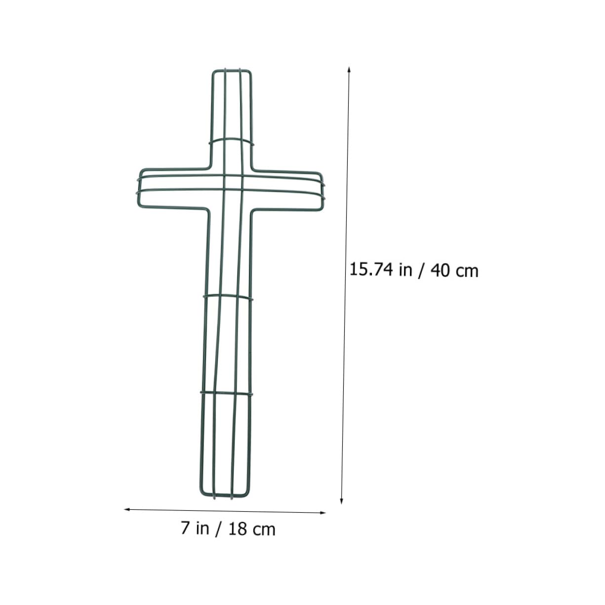 HOMOCONO 3pcs Wreath Frame for Garland Making Sturdy Floral Support for Easter Christmas Weddings Home Decor for Crafting Unique Arrangements