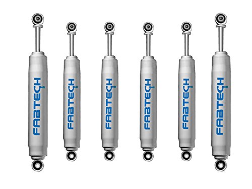 Fabtech FTS7333 FTS7266 Performance Shock Set for 99-04 Ford F250 SD