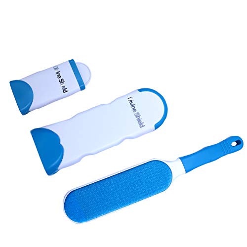 Divine Shield Fur Brosse Magique Anti Poils - Brosse de Nettoyage Magique réutilisable Autonettoyante 1 Faces Efficace pour (Chat, Chien)