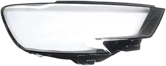 Left/Right Car Headlight Lens Glass Lampcover Cover Lampshade Shell, for, A3 2017 2018 2019 2020 Headlight Cover Shell Car Headlight Lens Cover(BLACK Only Right Side)