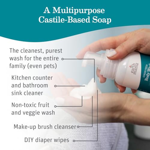 Earth Mama 10-125-2 Ginger Fresh Foaming Hand Soap And All Purpose Body Wash For Sensitive Skin, Liquid Castile Soap thumb #1