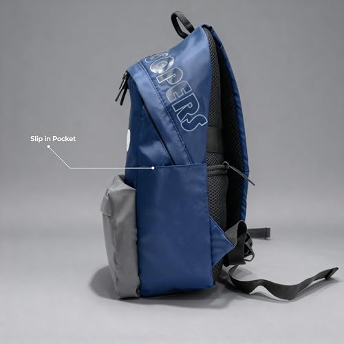 Image of MONKEY TROOPERS Shaggy Plus Backpack, Water-Resistant, 15 Inch Laptop Compartment, Quick Access & Zippered Pockets, 16L Capacity