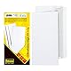 Idena 10219 - Briefumschläge ohne Fenster DIN lang, 25 Stück selbstklebend, Umschläge aus 75 g/m² FSC-Mix Papier in Weiß