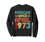 Photo Gallery awesome since april 1973 birth of birthday 1973 vintage idea felpa Photo Gallery awesome since april 1973 birth of birthday 1973 vintage idea felpa