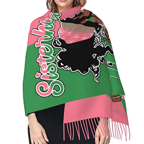 Women's Scarf Super Soft Wrap For Long Large Warm With Tassel4