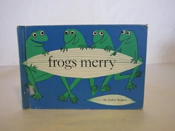 Hardcover Frogs Merry Book